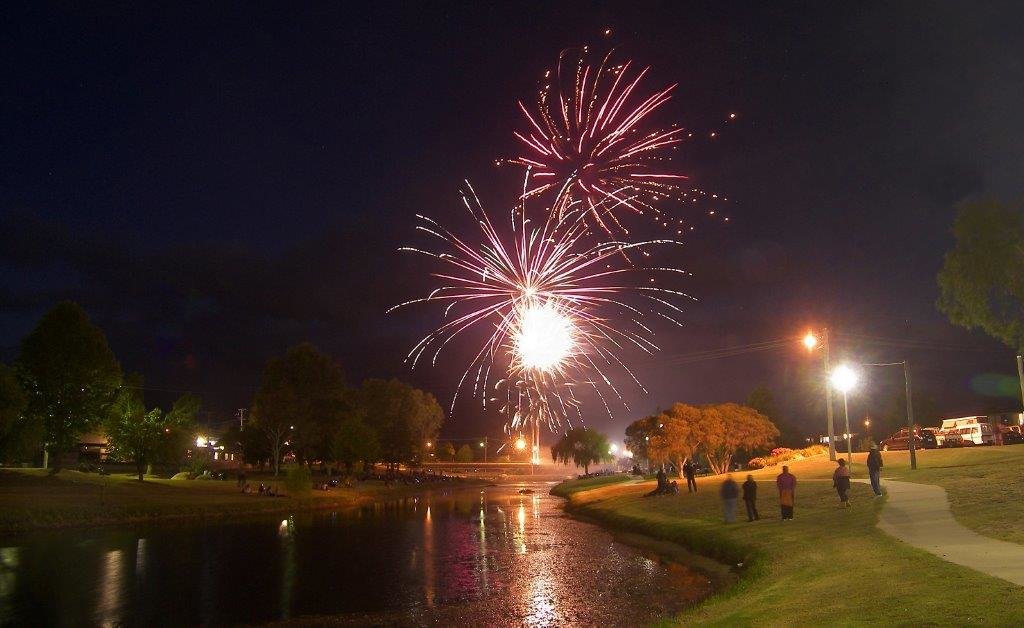 Fireworks Apple and Grape Festival 