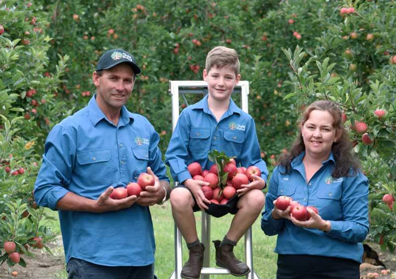 Nicoletti Orchards are opening during Stanthorpe's Apple and Grape Harvest Festival.