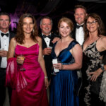 Stanthorpe Apple and Grape Festival, Gala Ball. Left to Right - Paul Pearce, Kirsten Button, Greg Button, Anita Anderson, Craig Anderson, Paula Van Der Maat.