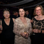 Stanthorpe Apple and Grape Festival, Gala Ball. Left to Right - Julia Hassall, Liza Thompson, Margot Tesch.
